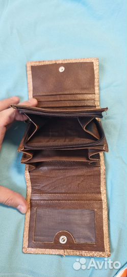 Кошелёк женский кобра натуральный