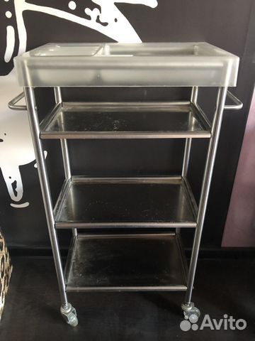 Стол тумба стиллаж тележка этажерка на колесиках