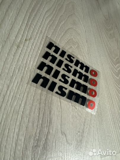 Наклейки на супорта nismo