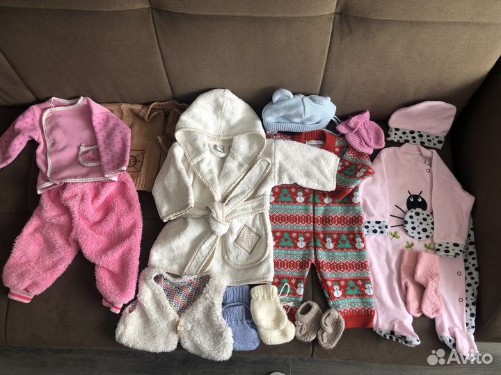 Детские вещи пакетом от 0 до 3