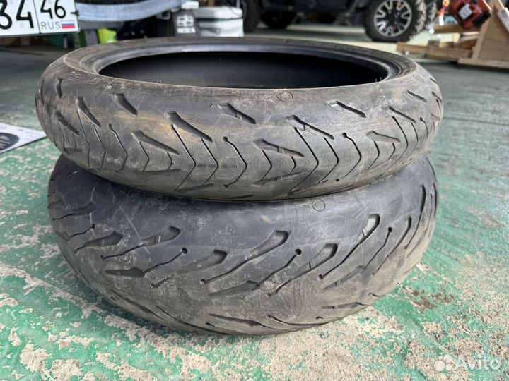 Мотошины Michelin Road 5 (Комплект 190 55 ZR 17 и