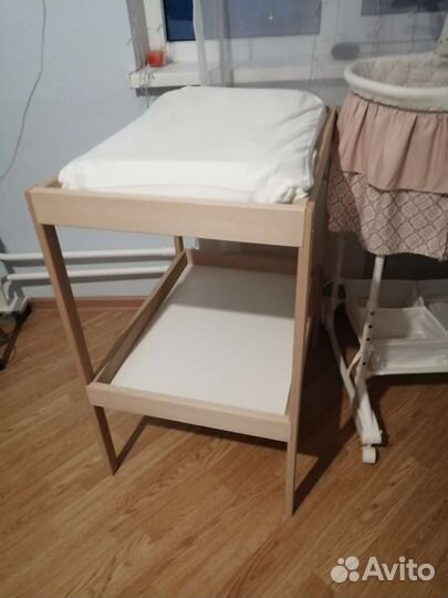 Люлька-колыбель Jetem и пеленальный стол IKEA