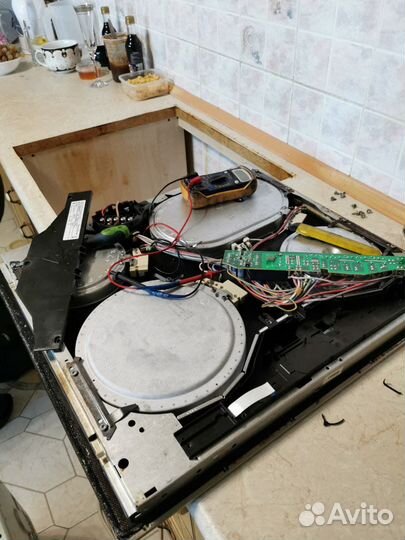 Ремонт индукционных плит. Ремонт варочных панелей