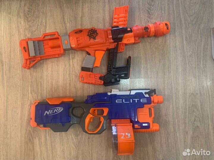 Бластеры nerf