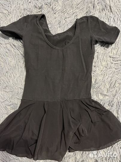 Купальник с юбкой для танцев+чешки