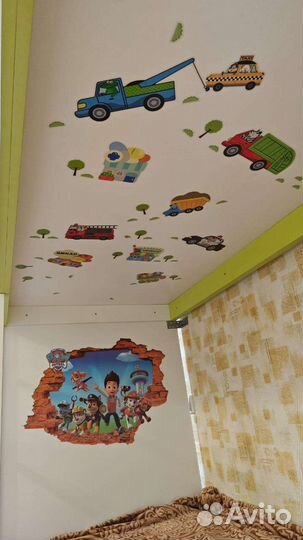 Двухъярусная кровать бу с матрасами