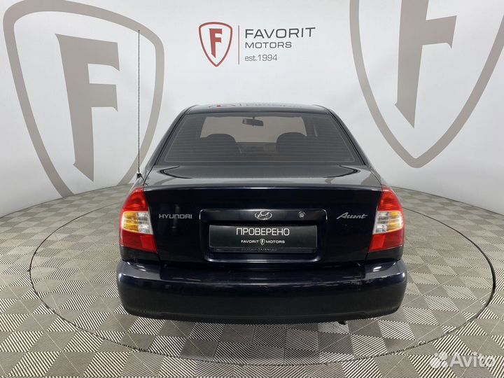 Hyundai Accent 1.5 AT, 2008, 141 218 км