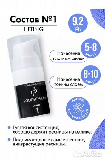 Набор для ламинирования ресниц