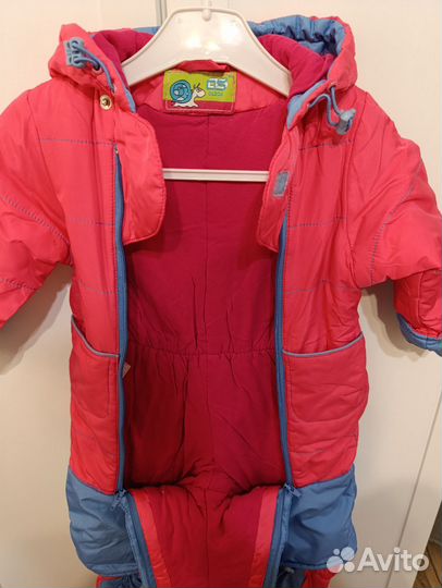 Комбинезон демисезонный для девочки 74