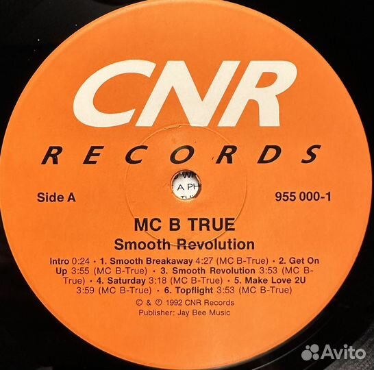 MC B-True – Smooth Revelation (Швеция 1992г.)
