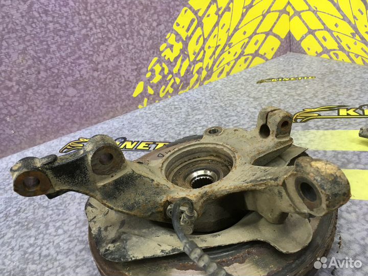 Кулак поворотный со ступицей Опель Корса Д D +ABS