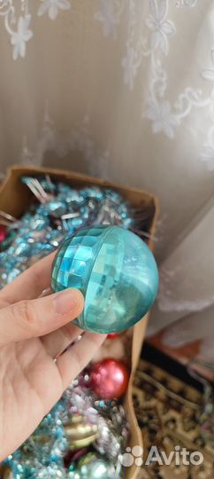 Новогодние ёлочные игрушки