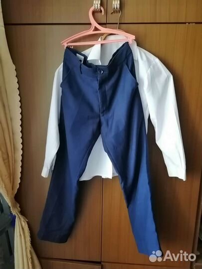 Школьная форма синяя для мальчика 128 134