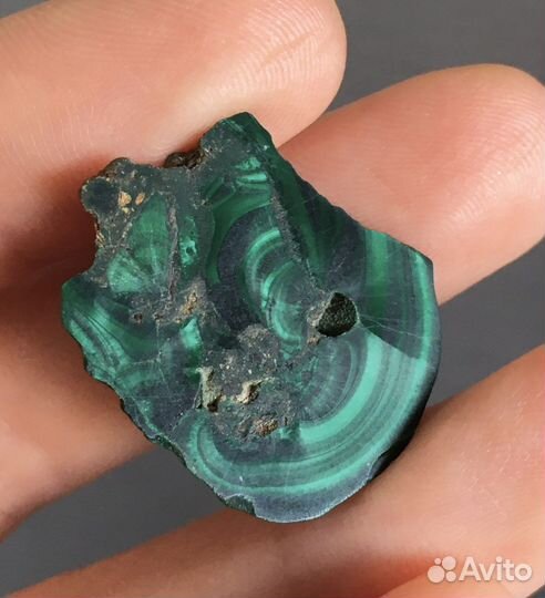 Малахит Уральский, образец, СССР