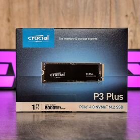 SSD 1TB M2 Crucial P3 Plus CT1000P3pssd8 PCIe 4.0