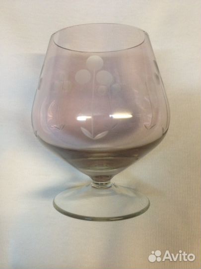 Фужер и рюмки стекло СССР