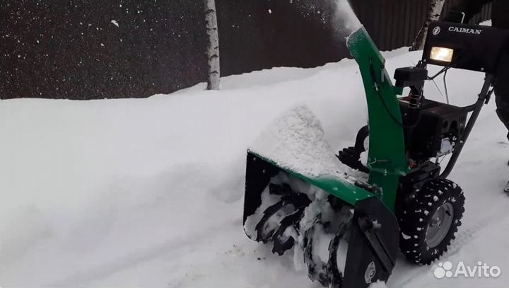 Снегоуборщик caiman valto 24C Б/У