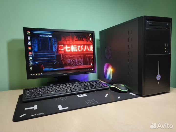 Игровой пк intel i3 / HD 7750 / Полный комплект