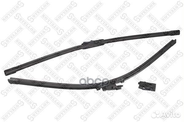 Щетки плоск. к-т 650/26+600/24,Pinch tab Audi