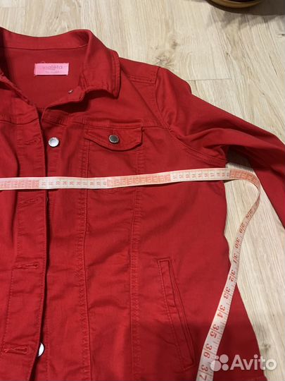 Куртка женская джинсовая манго. Размер 48