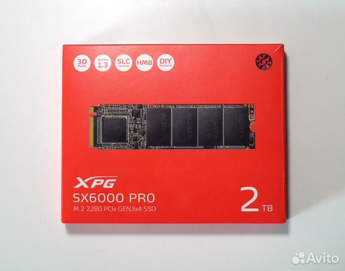 Внешний SSD XPG SX6000 Pro 2tb