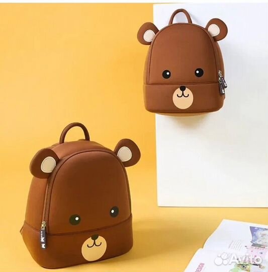 Nohoo дошкольный рюкзак медведь детский