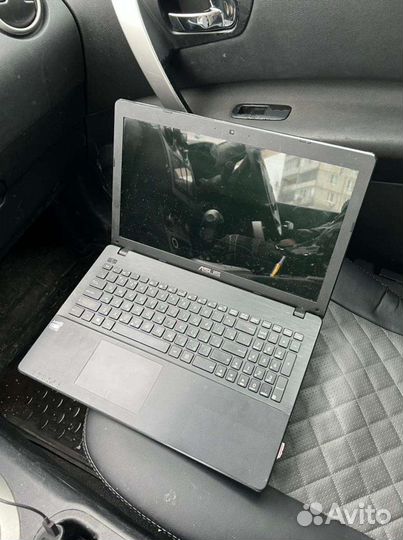 Ноутбук для учебы asus X series 15.6” AMD/4gb ram