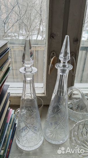 Графин хрустальный СССР