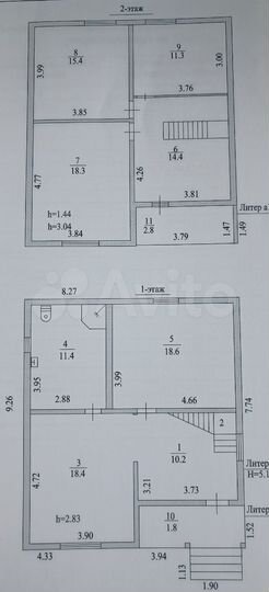 Дом 125 м² на участке 6 сот.