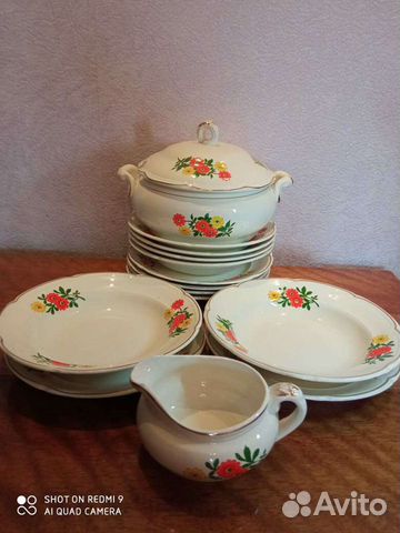 Сервиз для окрошки СССР