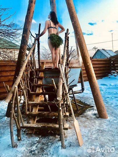 Баня на дровах