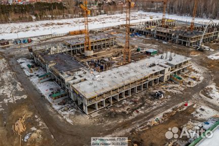Ход строительства ЖР «Никольский» 1 квартал 2021