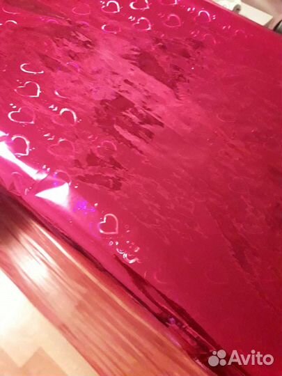 Упаковочная бумага сердечки