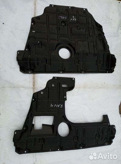 Toyota RAV 4 защита двигателя