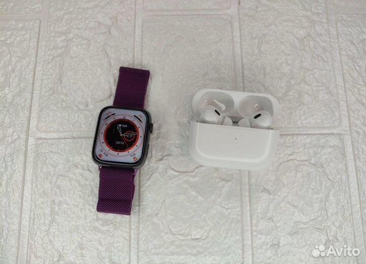 Подарок на новый год Airpods Pro 2 + Apple Watch 8