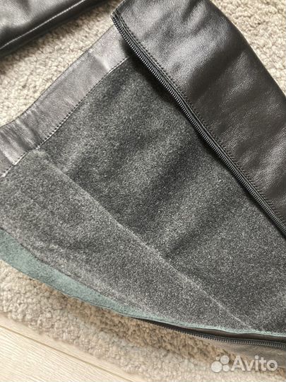 Сапоги женские натуральная кожа демисезонные