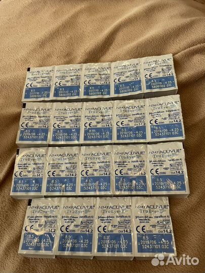 Линзы контактные acuvue