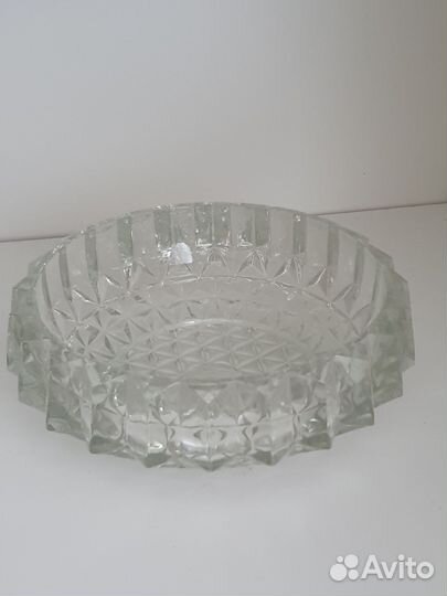 Ваза для фруктов стекло СССР