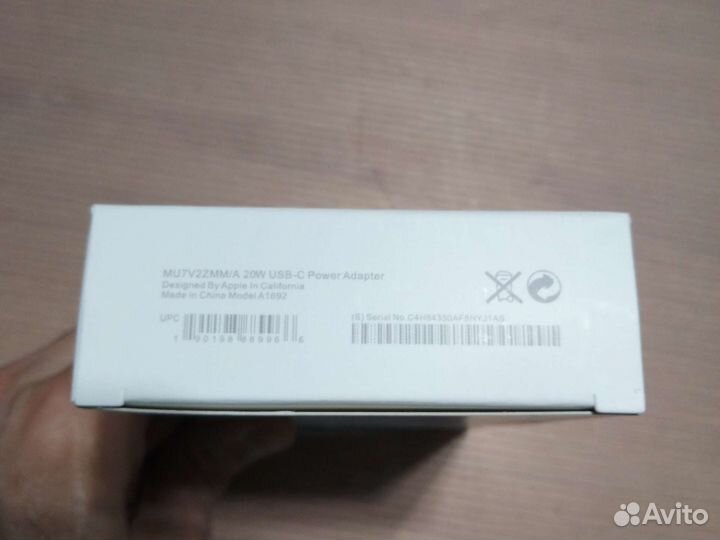 Зарядка type c lighting 1 метр 20w