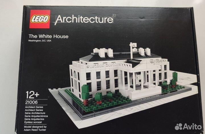Lego architecture. Белый дом. The White House