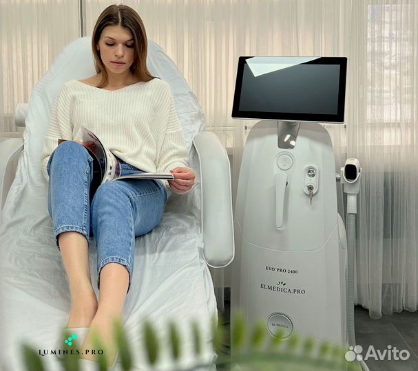 Диодный лазер для эпиляции Лю'Минес MaxPlus 2000 Вт