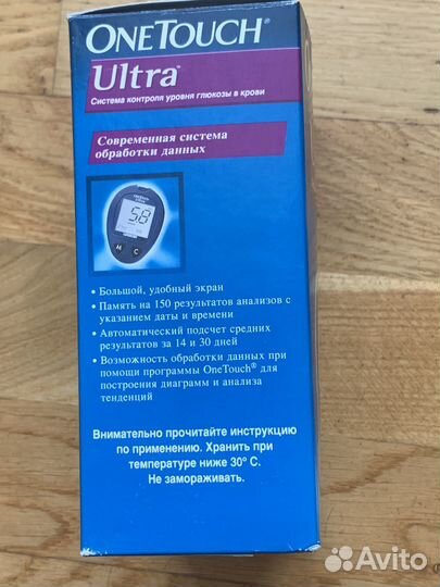 Глюкометр one touch ultra