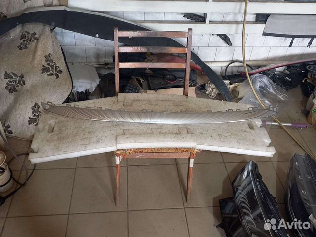 Накладка переднего бампера Mercedes GLS X167,2019г