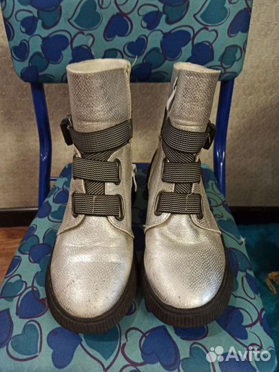Ботинки на девочку 34 размер