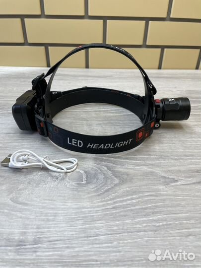 Мощный налобный фонарь