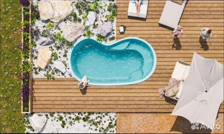 Композитный бассейн Оптима ecoline