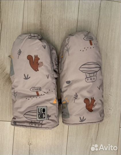 Муфта варежки leokid