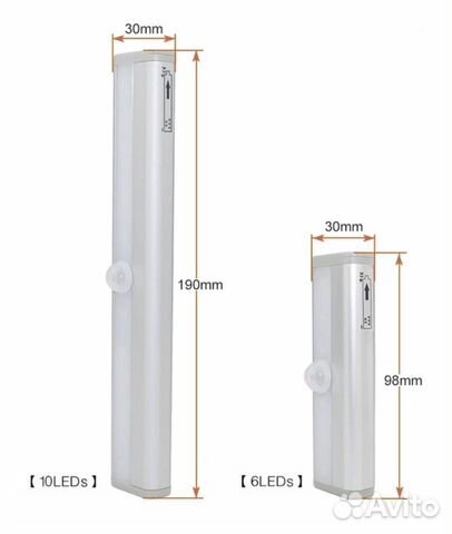 Подсветка в шкаф светодиодная (новая)
