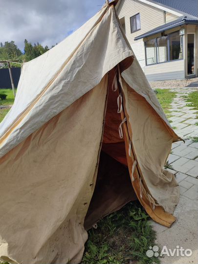 Палатка брезентовая