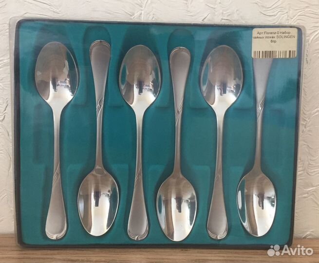 Чайные ложки на 6 персон Solingen Odiso Florenz-0